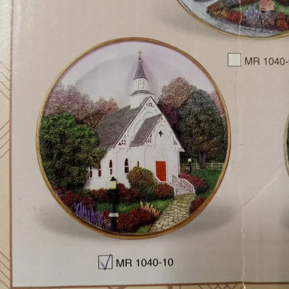 Decorative Church Lighted Plate - Picture 1 of 10
